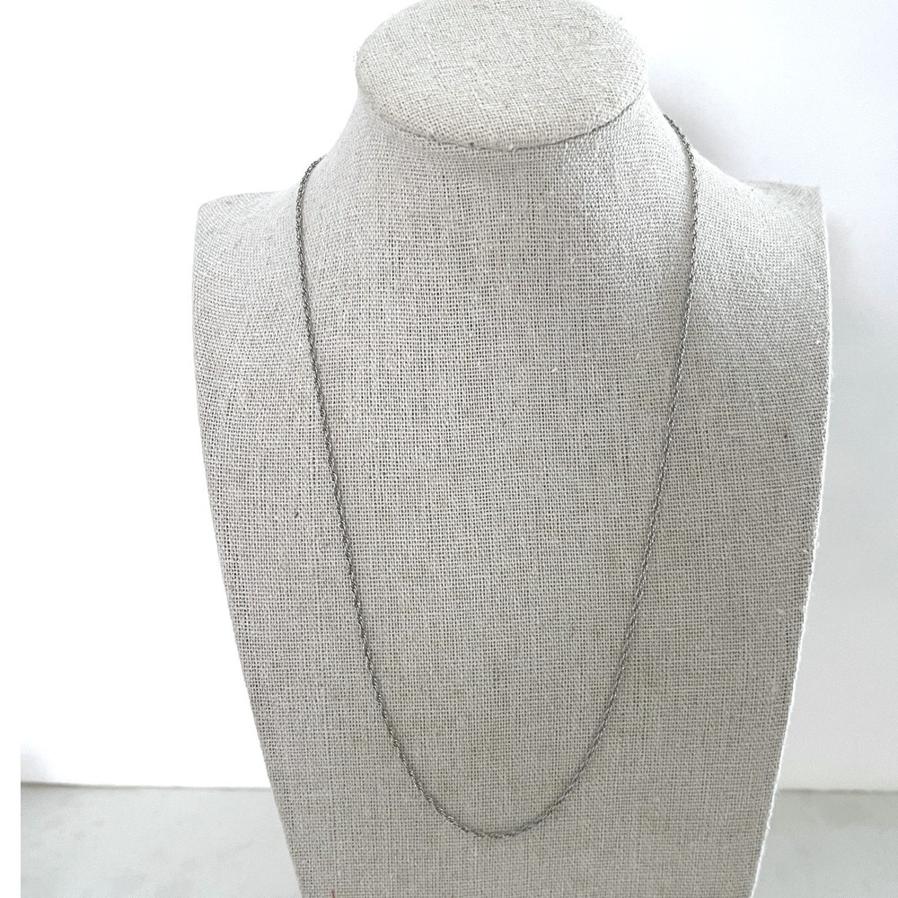 James Avery Sterling Silver Fine Rope Chain Necklace 20" 0.7mm 3g Signed